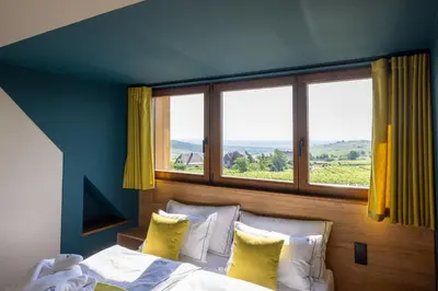 Un ou plusieurs lits dans un hébergement de l'établissement La Villa du Morakopf - Colmar