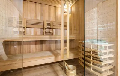 Salle de bains dans l'établissement Nice Home In Gérardmer With Sauna
