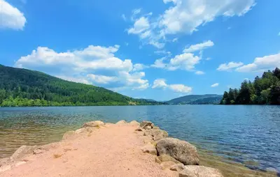 Paysage naturel près de la maison de vacances