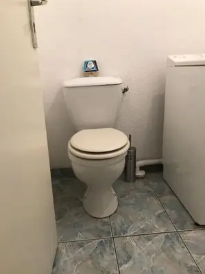 Salle de bains dans l'établissement Logis cosy