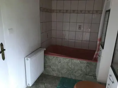 Salle de bains dans l'établissement Logis cosy