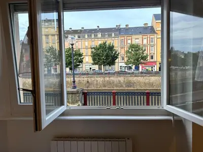 Balcon ou terrasse dans l'établissement Appartement