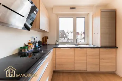 Cuisine ou kitchenette dans l'établissement Colmar centre - L'Essentiel