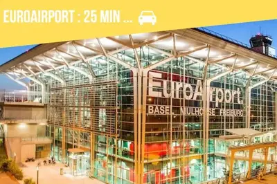 Plan de l'établissement Super appartement - centre-ville Mulhouse 4pers