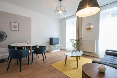 Plan de l'établissement Super appartement - centre-ville Mulhouse 4pers
