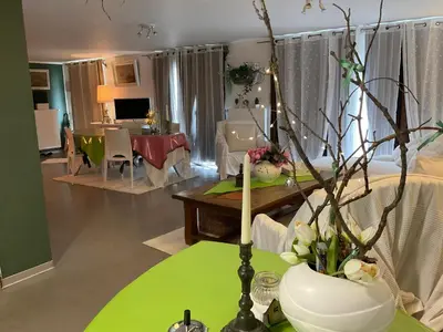 Télévision ou salle de divertissement dans l'établissement Gîte EMOZIONE