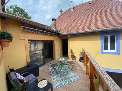 Bâtiment de la maison de vacances