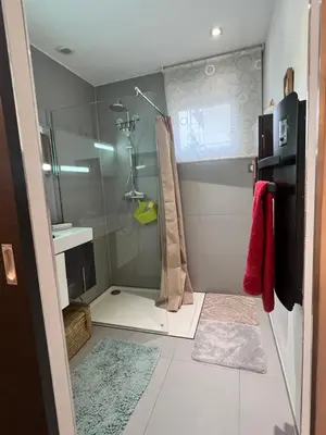 Salle de bains dans l'établissement Studio la magie de Noël