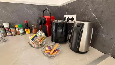 Plateau bouilloire dans l'établissement L Envol Maison Entière