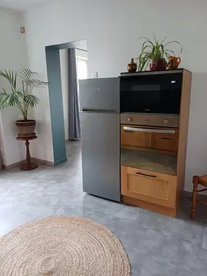 Cuisine ou kitchenette dans l'établissement Le 