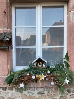 Plan de l'établissement Joli gîte 2 personnes en Alsace