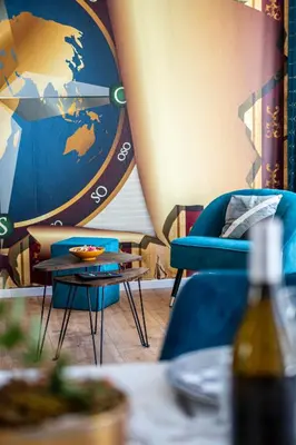Coin salon dans l'établissement Le 42-GregIMMO-Appart'Hôtel