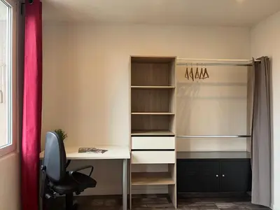Plan de l'établissement Le Scandinave, cosy et lumineux, proche GE-Alstom-UTBM, PrimeVideo, Wifi