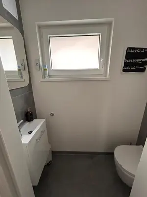 Salle de bains dans l'établissement L'Impasse