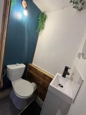 Salle de bains dans l'établissement Studio séance sur l'oreiller