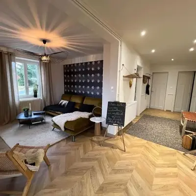 Les deux maisons - Roz - Appartement Gérardmer vue pistes proche lac