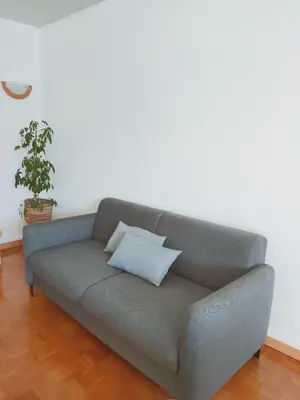 Coin salon dans l'établissement Appartement proche du Coeur de Colmar et de la gare