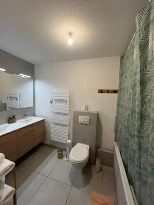 Salle de bains dans l'établissement Appartement AN-Lux