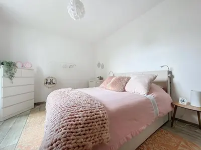 Un ou plusieurs lits dans un hébergement de l'établissement Appartement centre historique