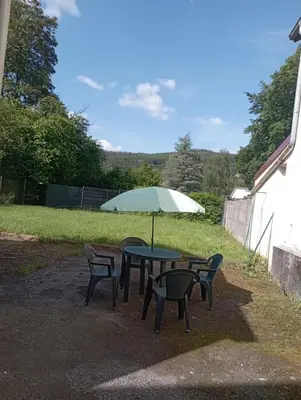 Paysage naturel près de la maison de vacances