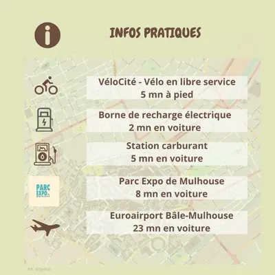 Plan de l'établissement RB-2G - Joli 2 pièces tout équipé 1 à 4 pers