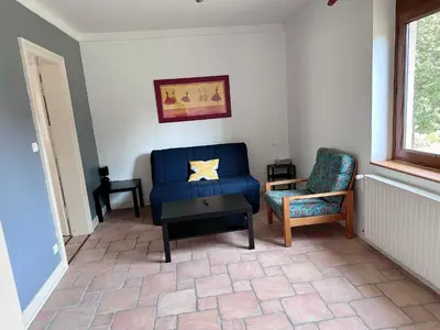 Coin salon dans l'établissement Gîte de Juliana 4 ou 6 personnes