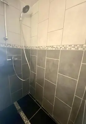 Salle de bains dans l'établissement Le Ptit Rupt