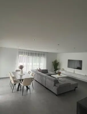 Télévision ou salle de divertissement dans l'établissement Villa Aqua Détente