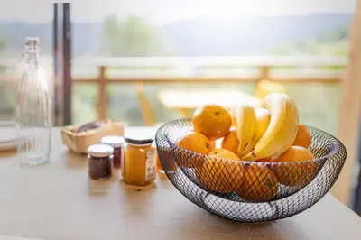 Nourriture dans le chalet ou à proximité