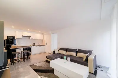 Cuisine ou kitchenette dans l'établissement Batié - Appt 4 personnes à Mulhouse