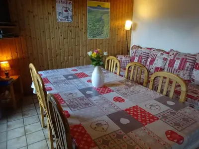 Un ou plusieurs lits dans un hébergement de l'établissement La Bresse Hautes Vosges Chalet 2 à 6 personnes