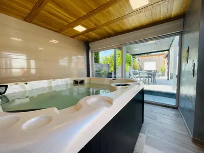 Salle de bains dans l'établissement Gîte du Tonnelier