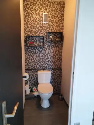 Salle de bains dans l'établissement Bel appartement 3 pièces dans une résidence calme