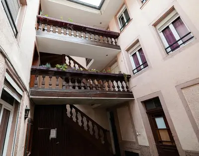 Balcon ou terrasse dans l'établissement Le Repaire du Chanceux