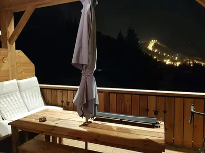Plan de l'établissement Duplex dans chalet, vue de rêve, 6 pers, 2 nuits minimum
