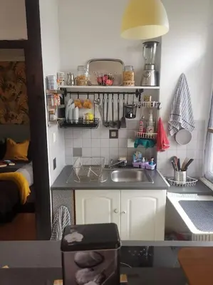 Cuisine ou kitchenette dans l'établissement mulhouse hyper centre