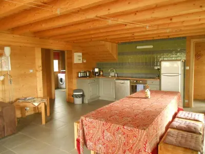 Cuisine ou kitchenette dans l'établissement Gîte du Rotenberg