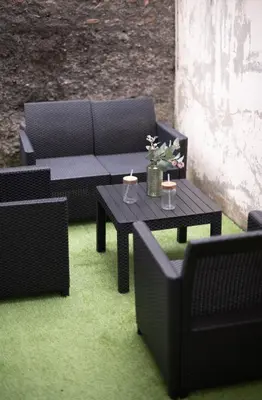 Coin salon dans l'établissement Appartement entièrement neuf avec terrasse privative !