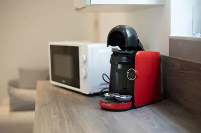Plateau bouilloire dans l'établissement Appartement entièrement neuf avec terrasse privative !