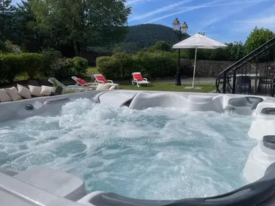 Piscine de l'établissement Chambre suite Arnica ou située à proximité