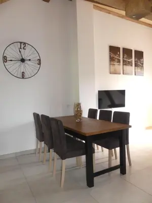 Télévision ou salle de divertissement dans l'établissement LE MASSIF - Appartement au sommet avec vue panoramique