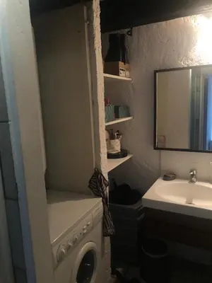 Salle de bains dans l'établissement Le secret des Tanneurs