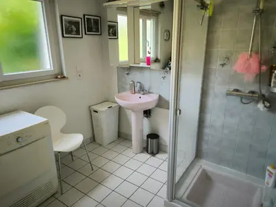 Salle de bains dans l'établissement Vro