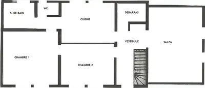 Plan de l'établissement Appartement Lino - base idéale pour explorer l'Alsace, emplacement privilégié entre vignes et Vosges