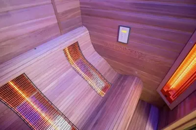 Plan de l'établissement Chalet d'exception, spa et sauna, 4p