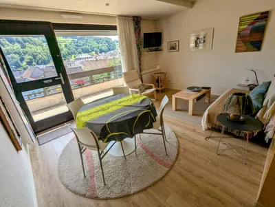 Coin salon dans l'établissement villa deloro