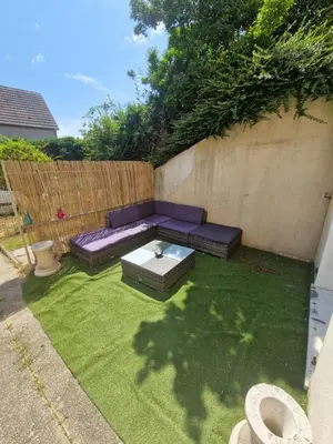 Jardin de l'établissement l'appart en rez de jardin