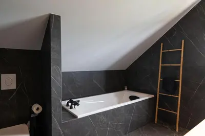 Salle de bains dans l'établissement Lilou Shelter