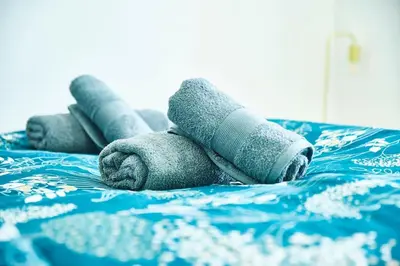 Un ou plusieurs lits dans un hébergement de l'établissement Bel appartement cosy, tram au pied du logement
