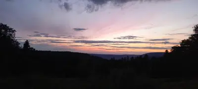 Paysage naturel près de la maison de vacances